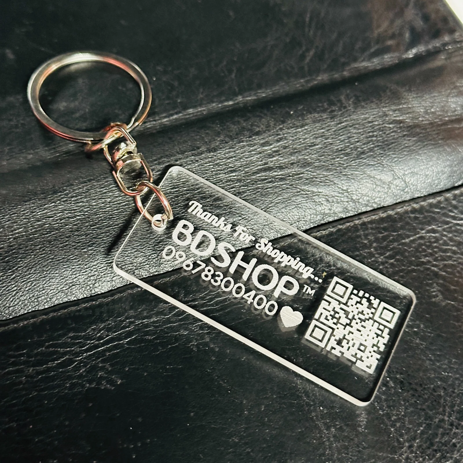 Transparent Key Ring (BDSHOP)