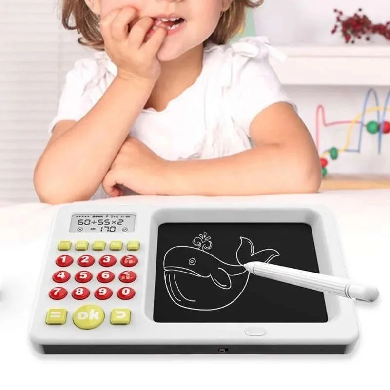LK-V20 2 in 1 Writing Tablet &amp; Calculator Intelligent Early Education Learning Machine