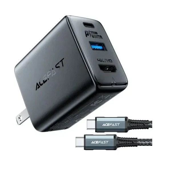 ACEFAST A19 PD65W GaN Smart PD Charger-Hub
