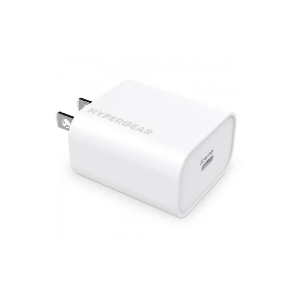HyperGear 20W USB-C PD Wall Charger ? White (15389)