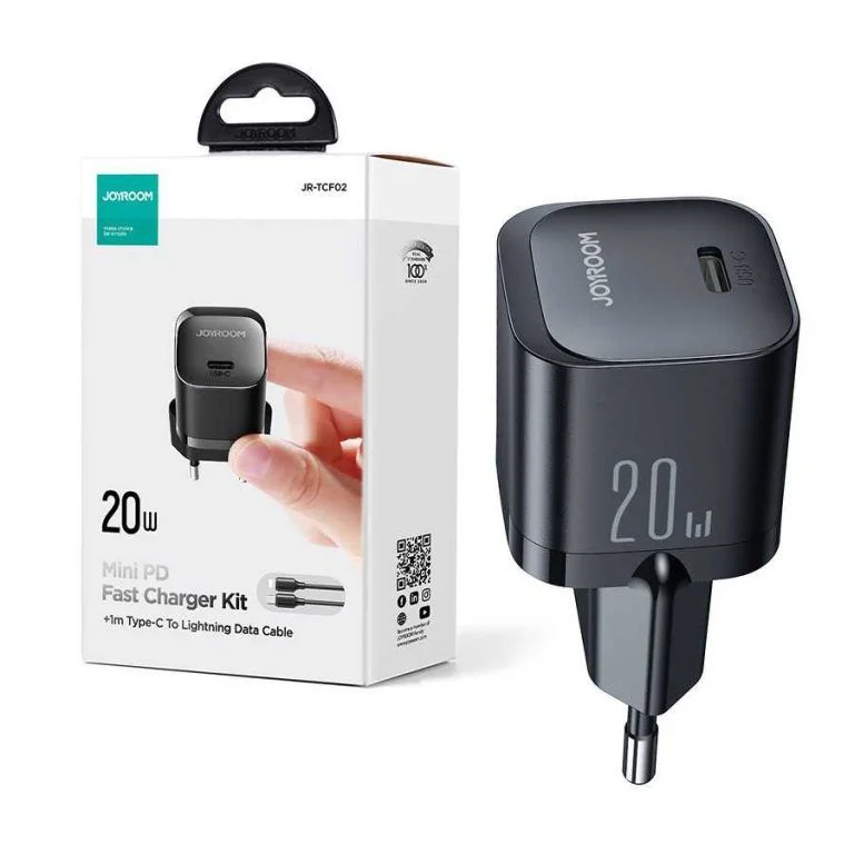 Joyroom JR-TCF02 PD 20W Mini intelligent fast charger EU/UK