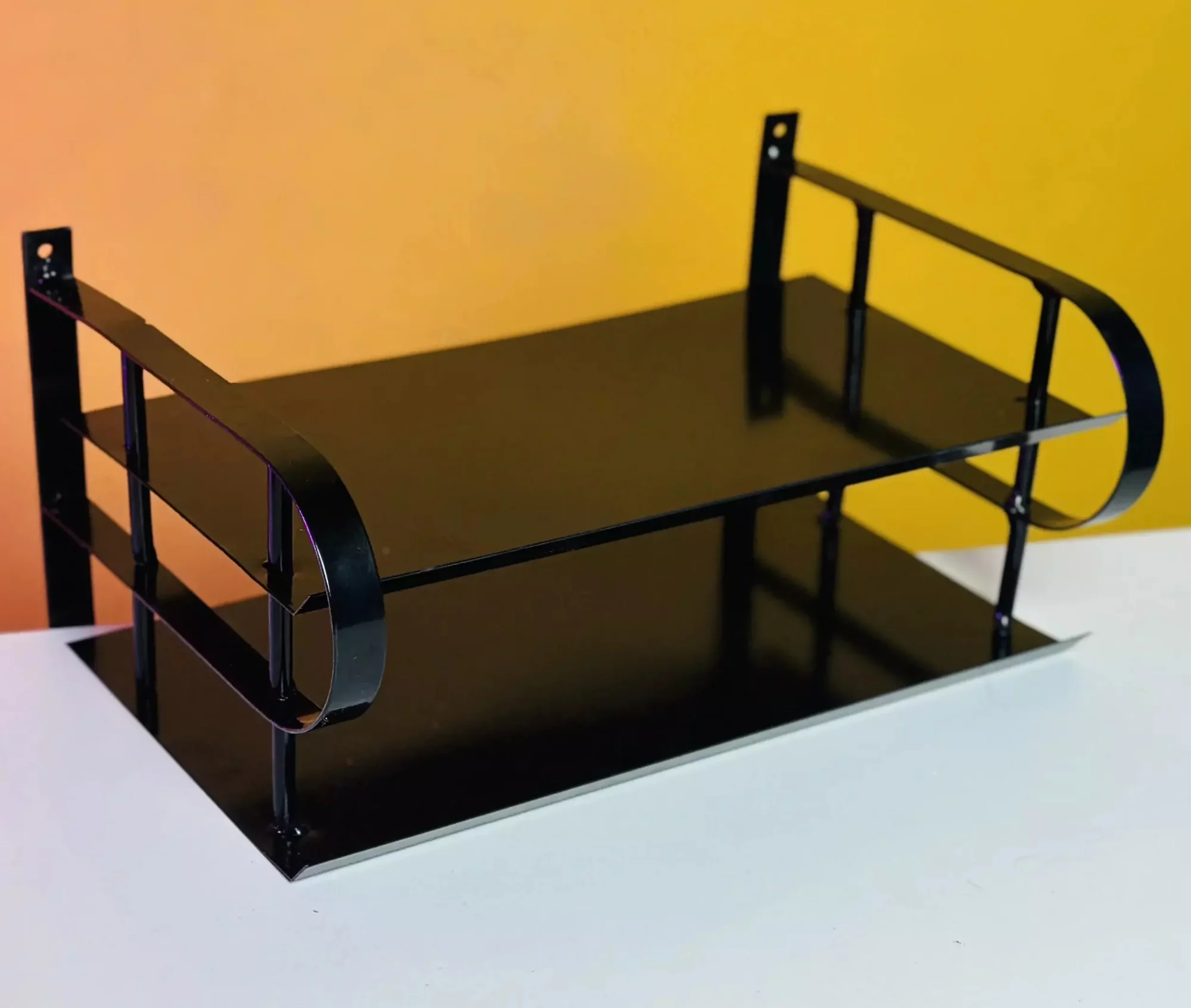 Strong Metal Router Stand - Black