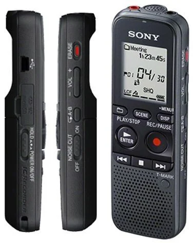 Digital Voice IC Recorder with expandable memory - (Sony ICD-PX333 - 4GB)