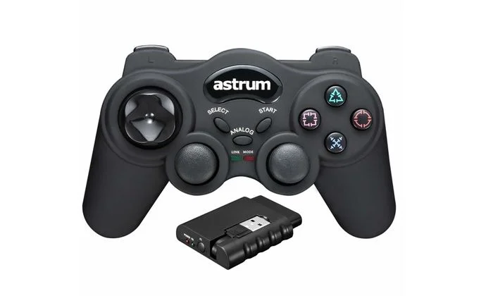 Wireless Vibration Gaming Joy pad for PC / PS2 / PS3n by Astrum (GW 500)