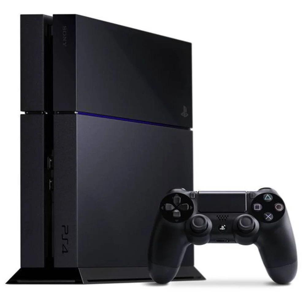 PlayStation 4 by Sony with 2 Dual Shock Wireless Controllers
