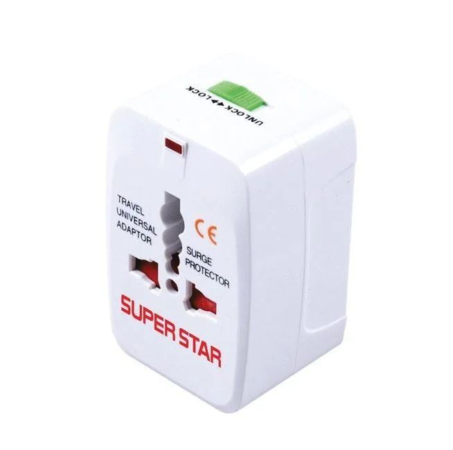 Super Star Universal Travel Adapter - PFTRA003