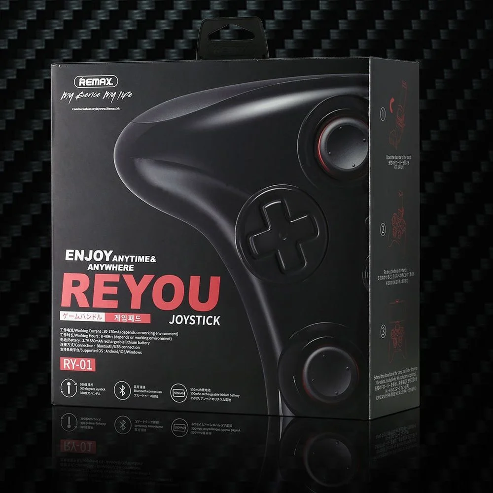 Remax Reyou Bluetooth Gamepad ? RY-01 ? Black