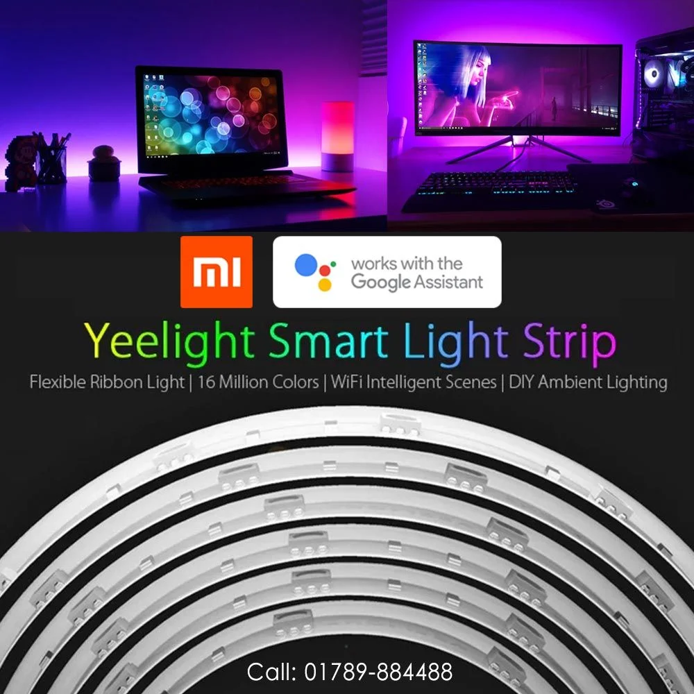 Xiaomi LED Strip Yeelight Plus Smart LED Strip Light (Google Assistant Edition)