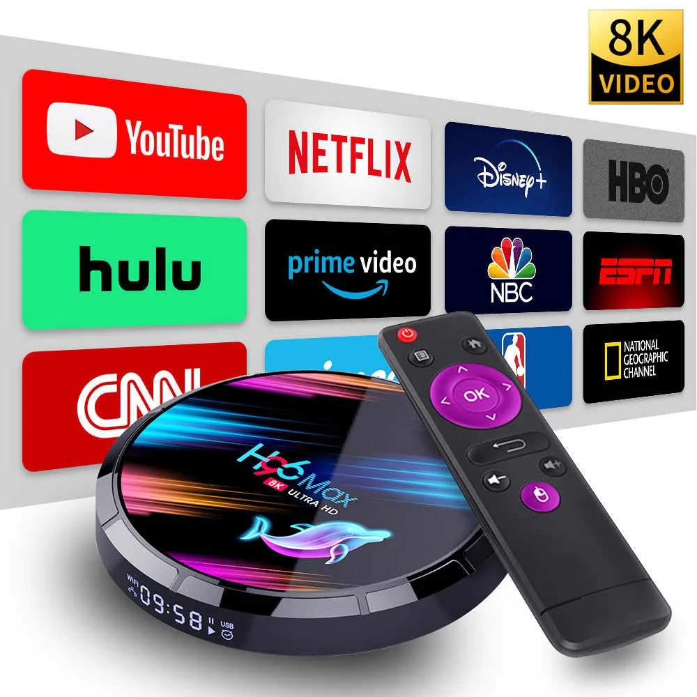 H96 Max X3 8K Smart TV Box 4GB Ram 32/64 GB Rom