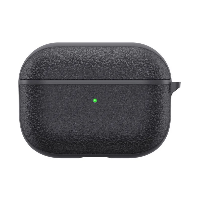 WiWU Portable Calfskin Genuine Leather Case for AirPods Pro