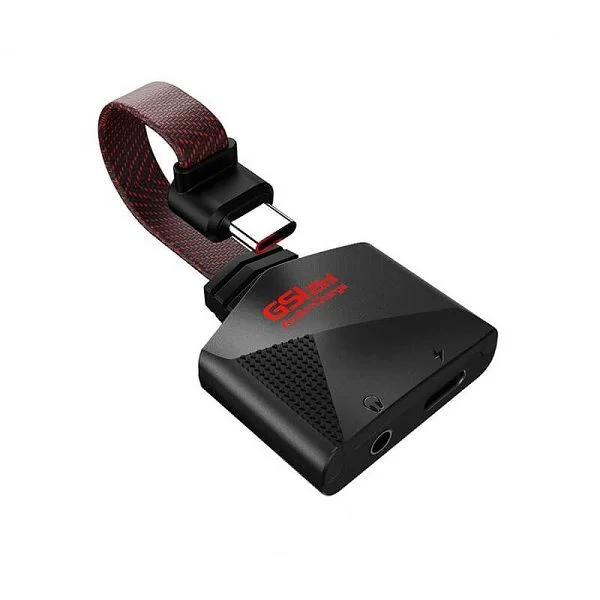Plextone GS1 Mark II 2-in-1 USB-C Gaming Audio + Charger Adapter