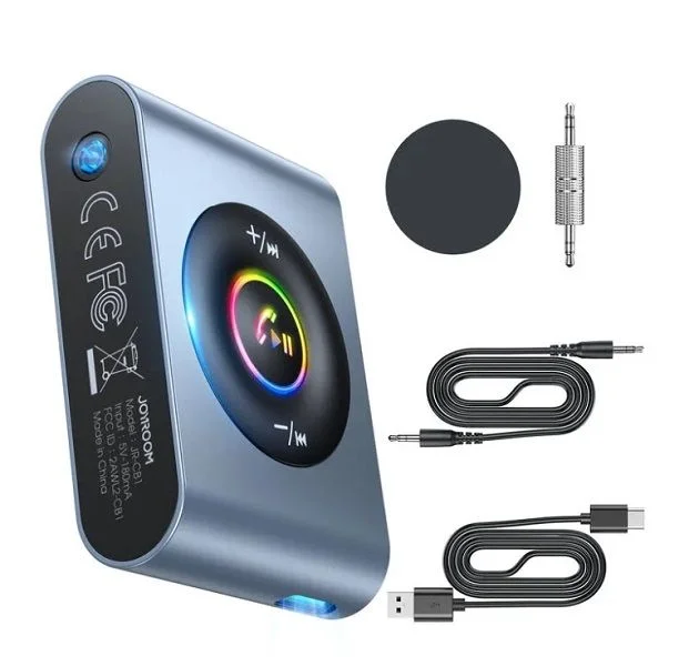 Joyroom JR-CB1 Bluetooth Wireless Receiver for Car Stereo/Home Stereo/Wired Headphones/Speaker