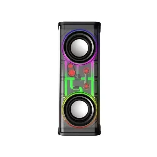 A88 10W  Dual Speaker Transparent RGB Bluetooth Speaker