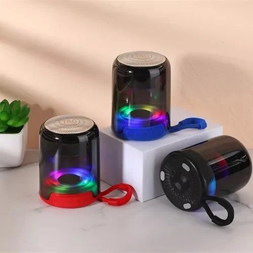 T&amp;G TG-314 Transparent Colorful Portable Mini Wireless Speaker