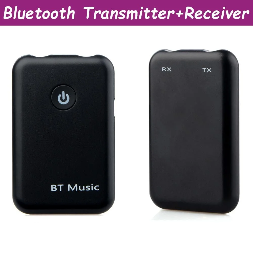 Bluetooth Transmitter &amp; Receiver (2-in-1) Combo Gadget for Stereo Audio