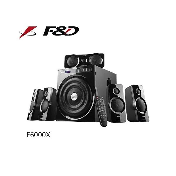 F&amp;D F6000X 5.1 135W RMS Bluetooth Home Theater