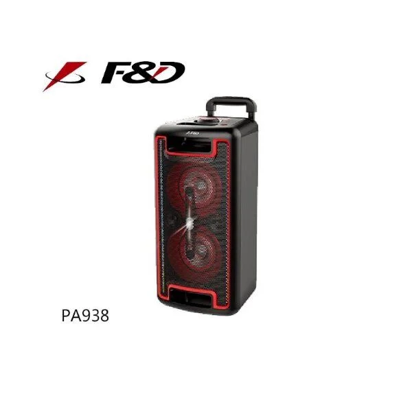 Original F&amp;D PA938 80W Bluetooth Party Speaker With Mic