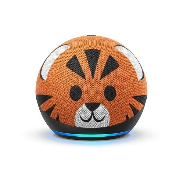 Amazon Echo Dot 4th Gen  Kids Edition (Tiger) Smart Speaker