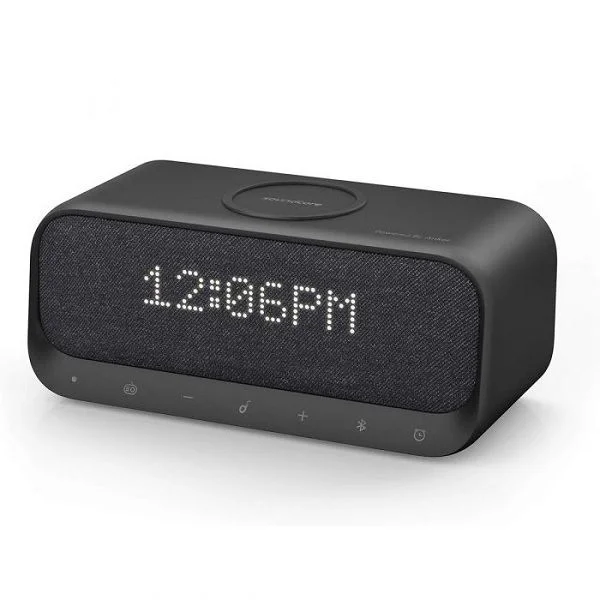 Anker Soundcore Wakey Bluetooth Speaker with 10W Qi Wireless Charger ? Black (A3300311)