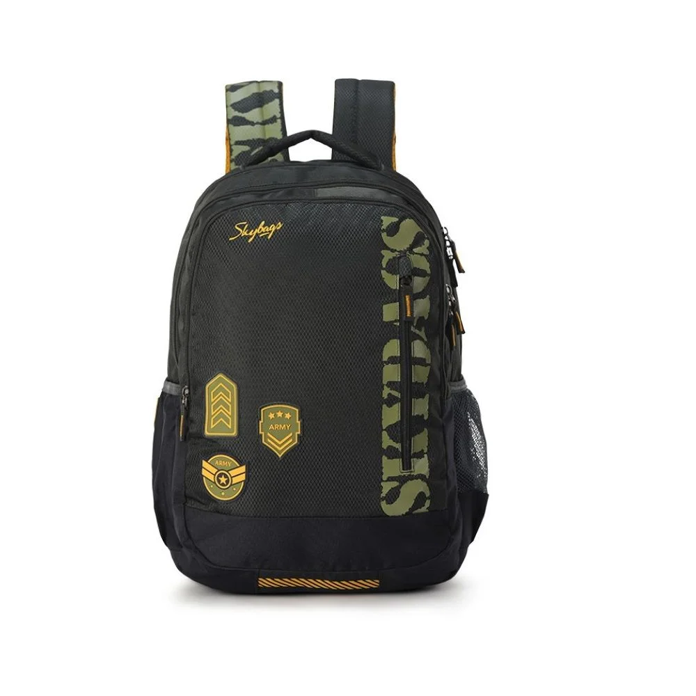 Green Color Bingo Extra 01 School Bag