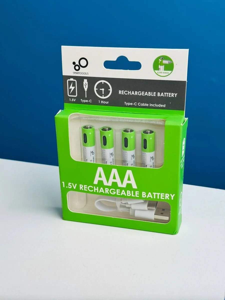 SmarToools RB40 AAA 1.5V 750 mWh Rechargeable Battery  (4Pcs Set)