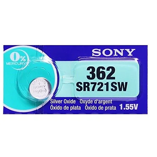 Sony 362 (SR721SW) Watch Battery