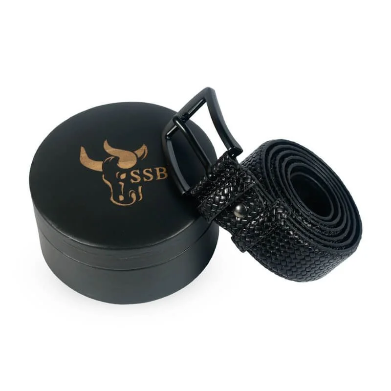 SSB genuine leather belt for men's SB-B44