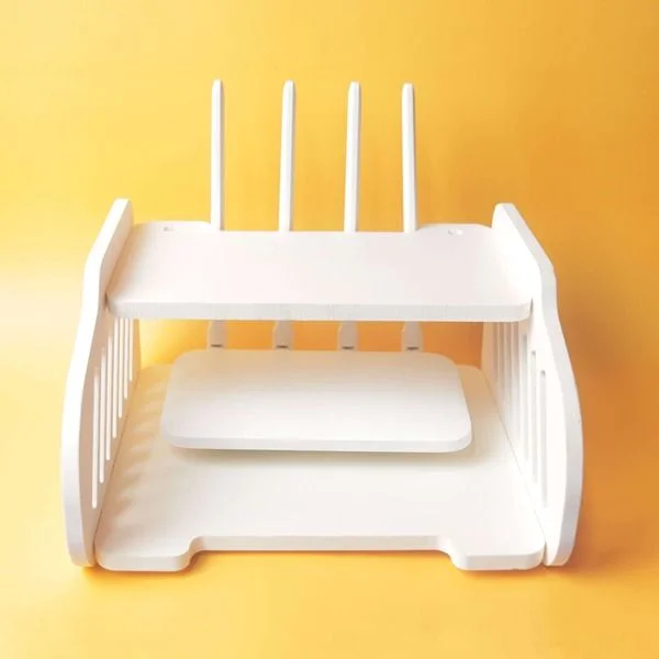 Wall Mount Wifi Router Storage Rack