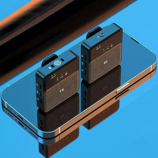 SX9 Mini Wireless Microphone For Type C &amp; 3.5 Interface