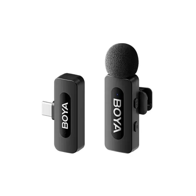 BOYA BY-V10 Ultracompact 2.4GHz Wireless Microphone System for Type-C Device