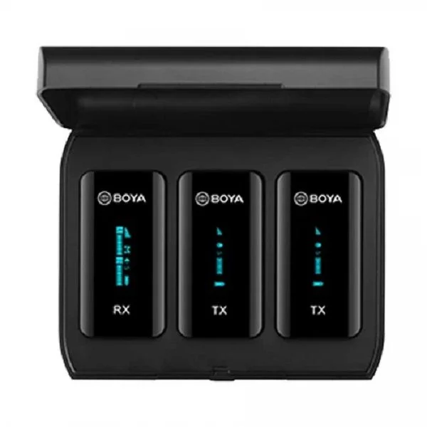 BOYA BY-XM6-K2 2.4GHz Ultra-compact Wireless Microphone System Kit