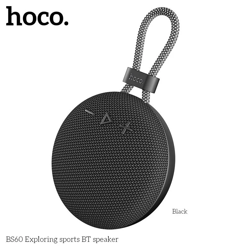 Hoco BS60 Mini Portable Sports Speaker ? Black Color