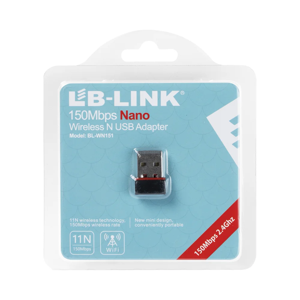 Original LB-Link BL-WN151 150Mbps Wireless USB Adapter WiFi Receiver