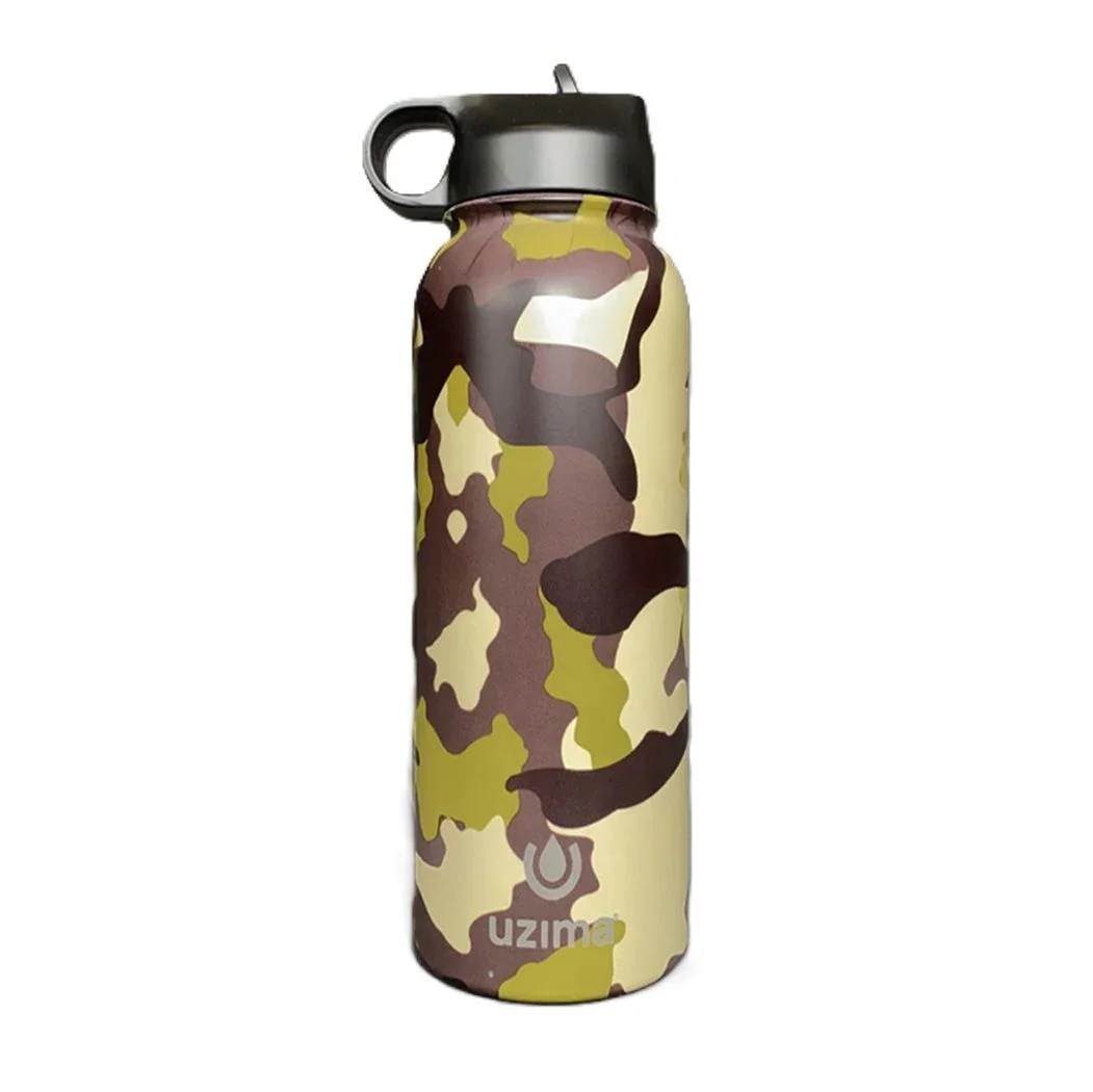 Military Camo Portable Stainless Steel Water Bottle
