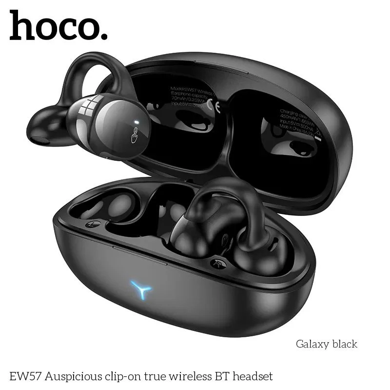 HOCO EW57 Clip-On True Wireless Bluetooth Earphone 