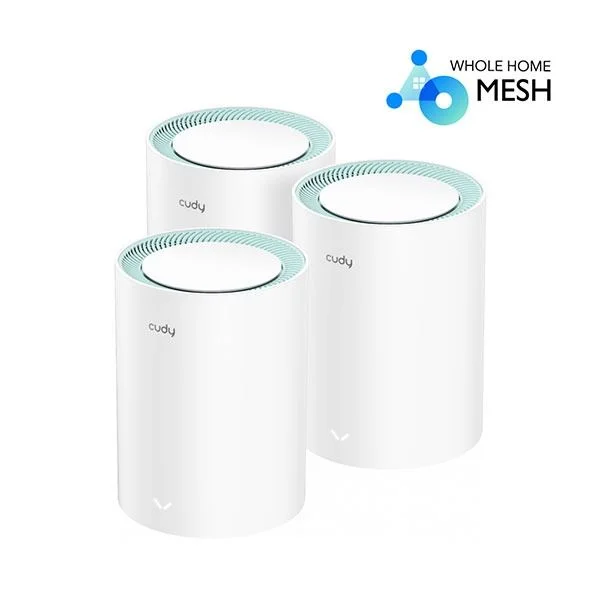 Cudy M1300 AC1200 Dual Band Whole Home Gigabit Wi-Fi Mesh Router(1-Pack)