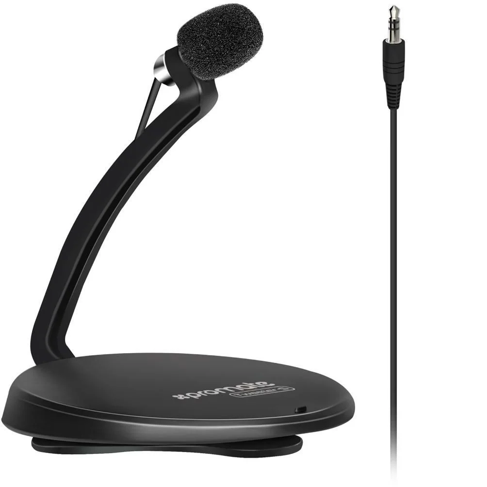 Clip and Desktop Lavaliere Microphone by Promate Tweeter-5