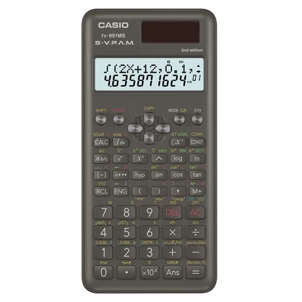 Casio Scientific Calculator  fx-991MS 2nd edition (Non-programmable)