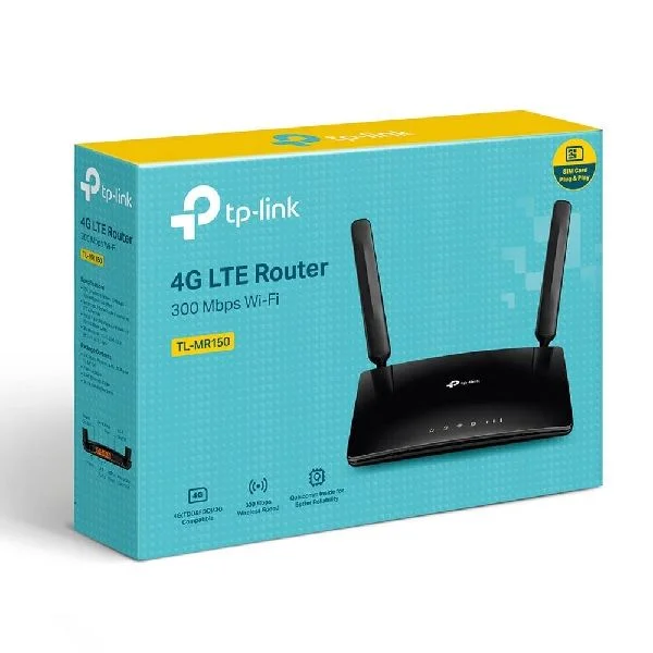 TP-Link TL-MR150 300 Mbps 3G,4G &amp; Ethernet Single-Band Wi-Fi Router