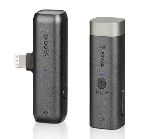 BOYA WM3D Omnidirectional Wireless Microphone - Vlogging & YouTube Video Microphone For  iPhone, iPad, iPod, DSLRs, PC,  Camcorders, Recorders  (BOYA BY-WM3D)