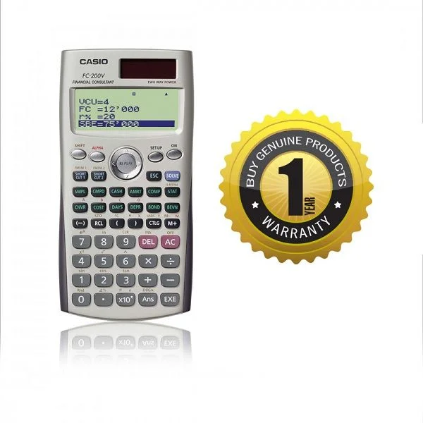 Casio FC-200V Financial Calculator