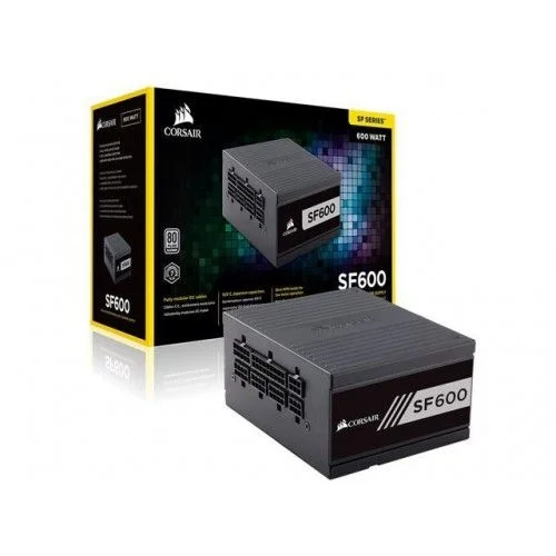 Corsair 600 Watt 80 PLUS Platinum Power Supply (SF600)