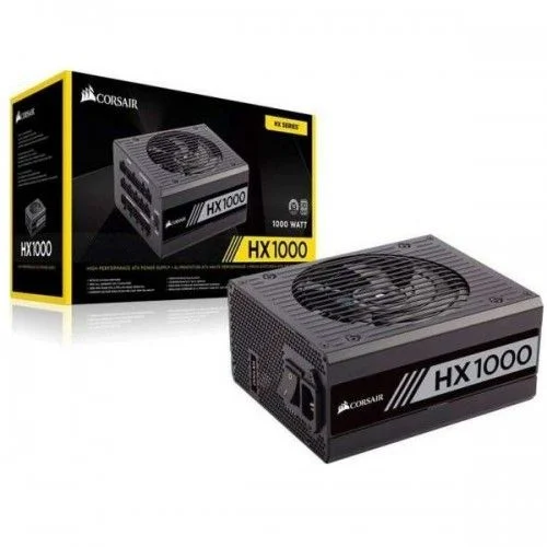 Corsair HX1000 1000 Watt Fully Modular Power Supply (80+ Platinum Certified)