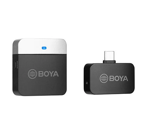 Original BOYA BY-M1LV-U 2.4GHz Wireless Microphone For USB Type C Devices