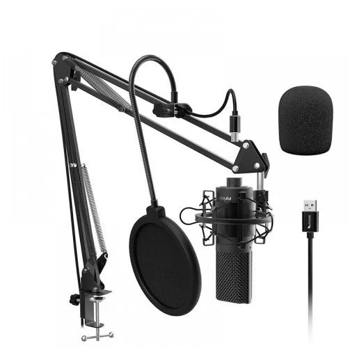 Fifine K780 Professional USB Condenser Microphone For Voice-Over, Gaming commentary on Discord, Twitch or OBS, Recording &amp; YouTube videos