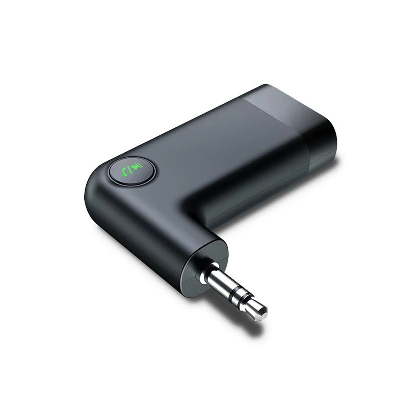 WiWU YP05 Bluetooth Car Receiver 3.5mm Aux Audio Adapter With Built-in Microphone
