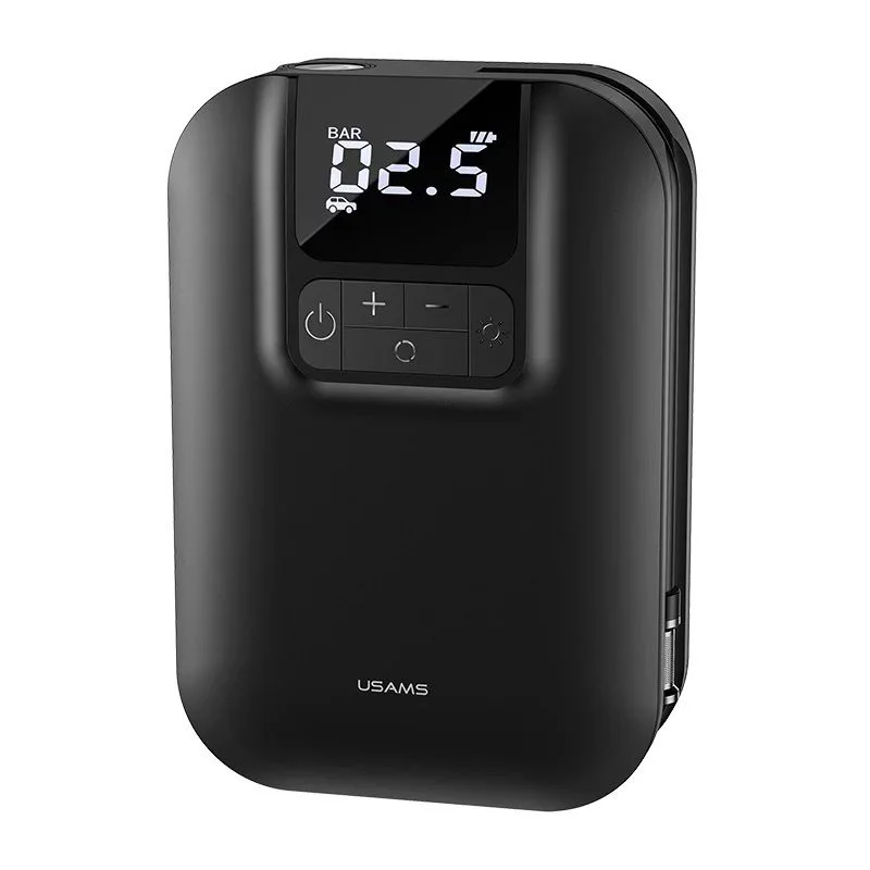 USAMS US-ZB215 Mini Car Air Pump (80W, 5000mAh)