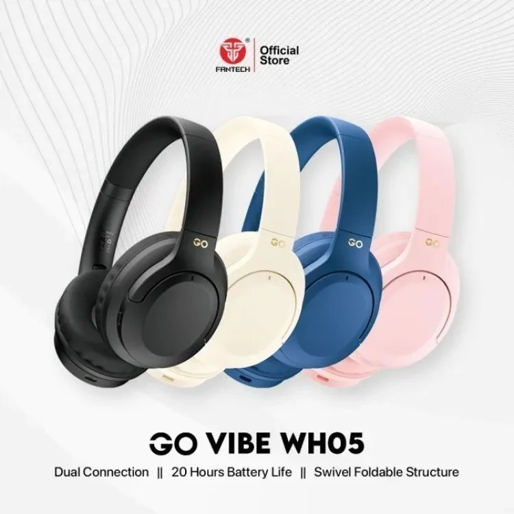 Fantech WH05 GO VIBE Dual Mode Bluetooth Headphone