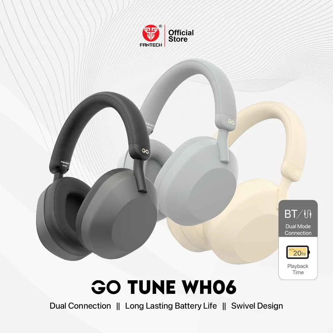 Fantech WH06 GO Tune Dual Mode Bluetooth Headphone