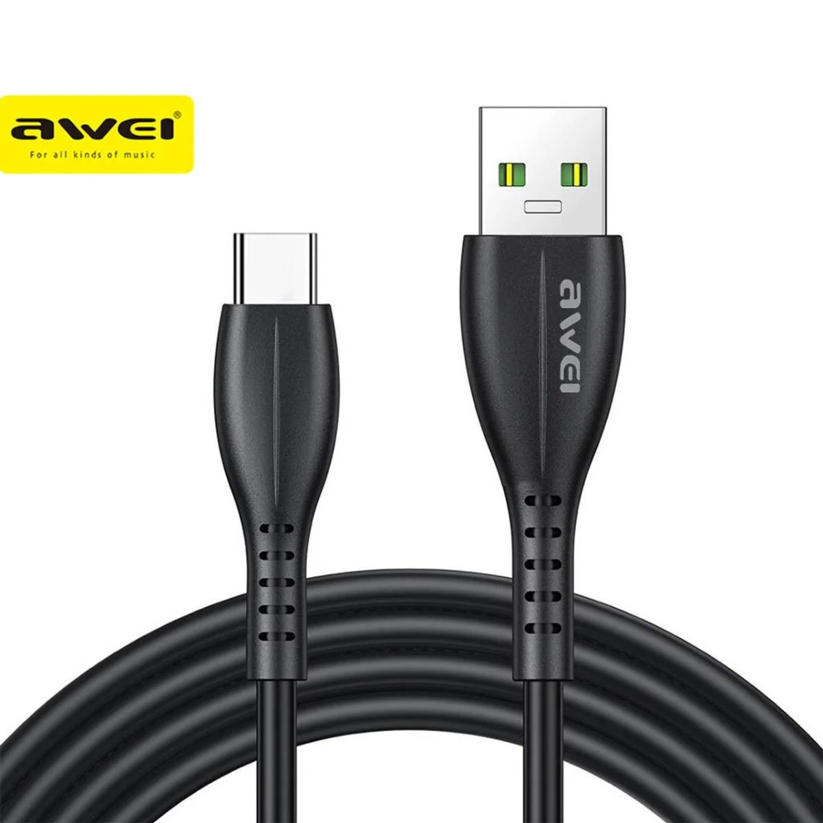 Awei CL-115T 1000mm Charging Data Cable for Type-C 2.4A